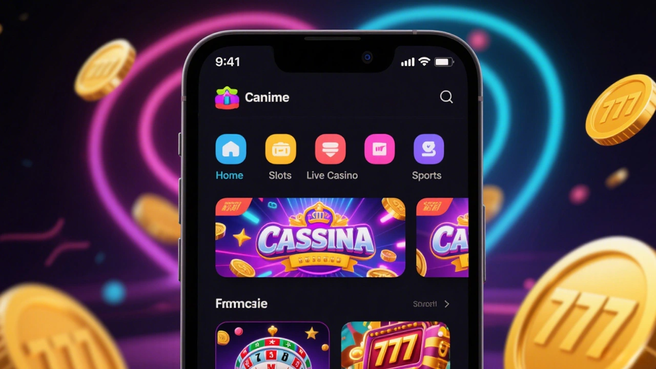 Tela inicial do app da 34C.com