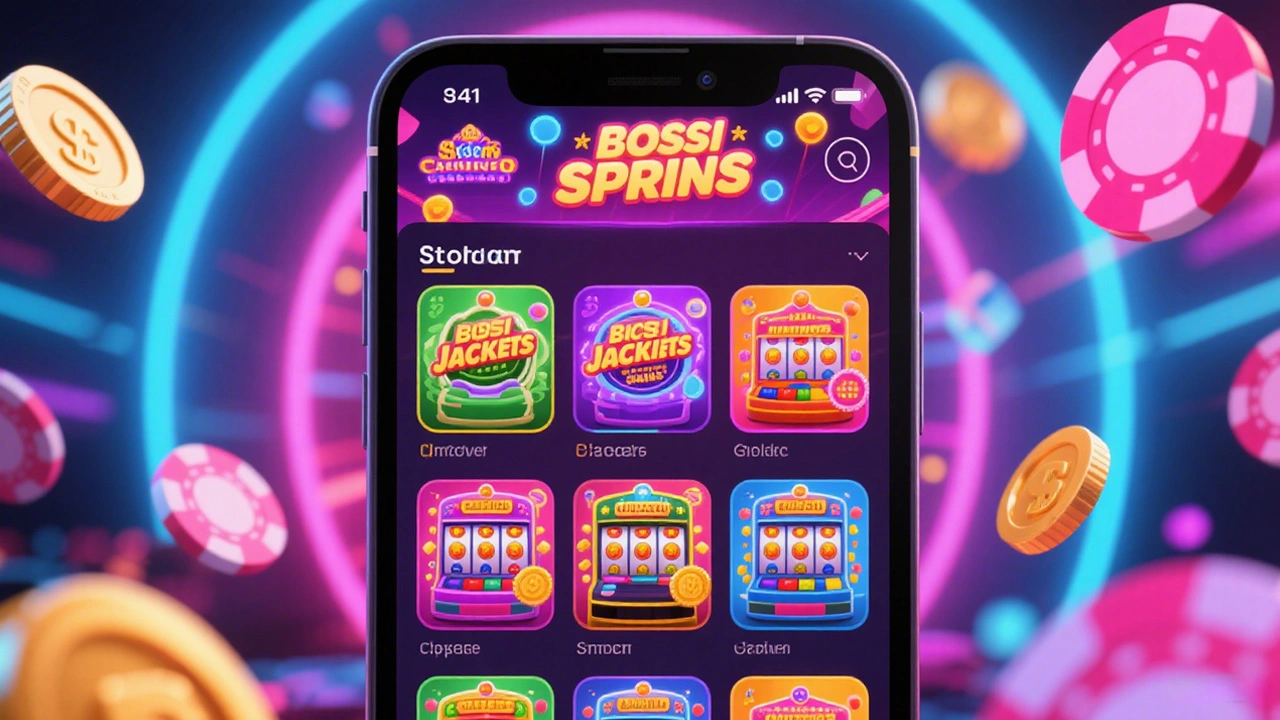 Slots exibidos no app 34C