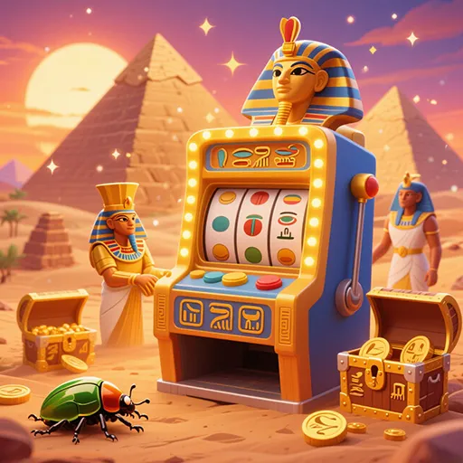 Slots do Antigo Egito na 34c.com